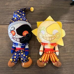 Five Nights at Freddy’s Sun and Moon plush 10”
